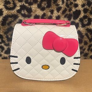 Hello Kitty White Mini Bag with Pink Bow